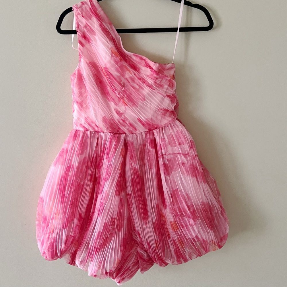 NWT Anthropologie Hutch One-Shoulder Floral Romper - Picture 7 of 7
